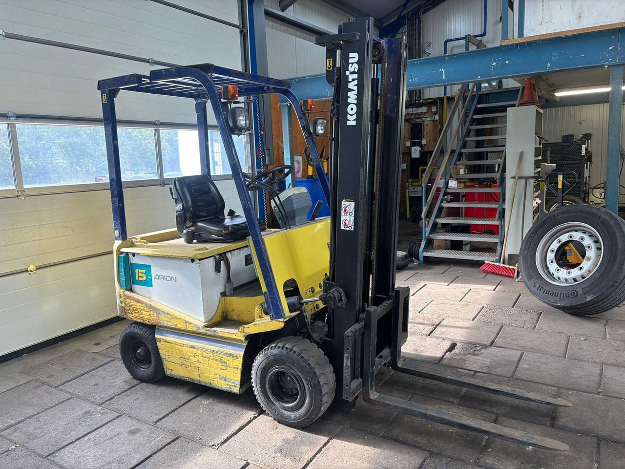 Gaffeltruck KOMATSU FB15EX-7 - FORKLIFT TRUCK: billede 6