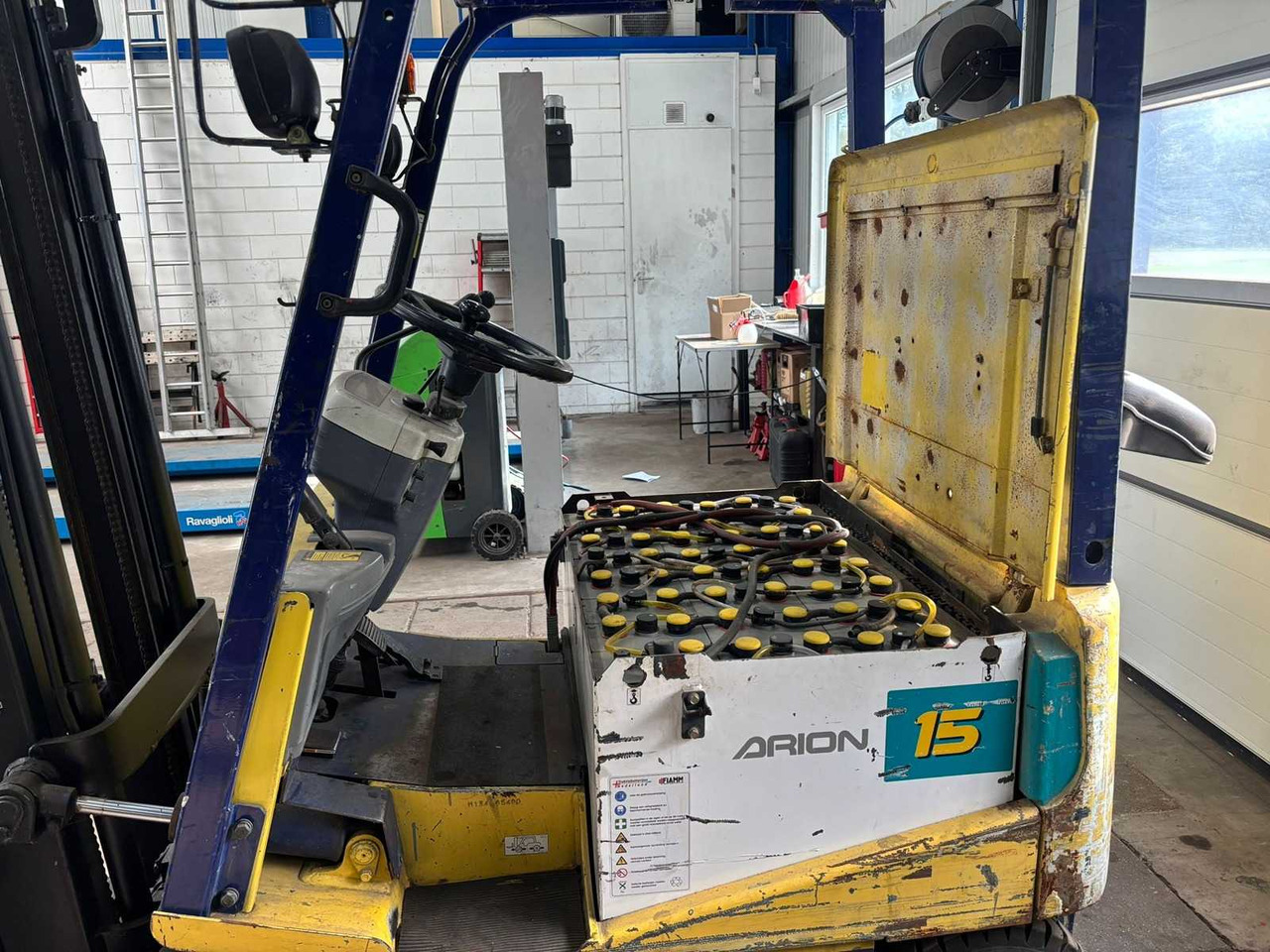 Gaffeltruck KOMATSU FB15EX-7 - FORKLIFT TRUCK: billede 8