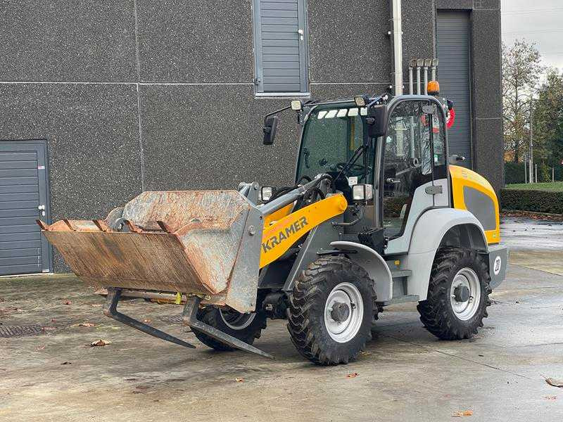 KRAMER - 5055E - WHEEL LOADER - 2020 - Skridstyret minilæsser på bånd: billede 1 KRAMER - 5055E - WHEEL LOADER - 2020 - Skridstyret minilæsser på bånd: billede 1
