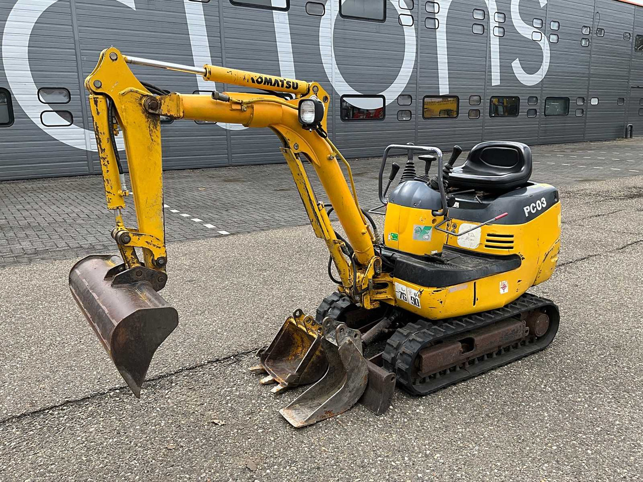 Komatsu PC03 - Minigravemaskine: billede 1 Komatsu PC03 - Minigravemaskine: billede 1