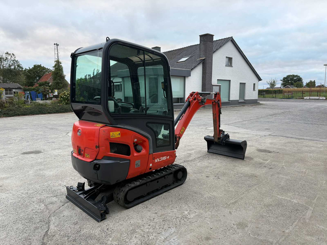 Kubota KX 016-4 - Minigravemaskine: billede 5 Kubota KX 016-4 - Minigravemaskine: billede 5