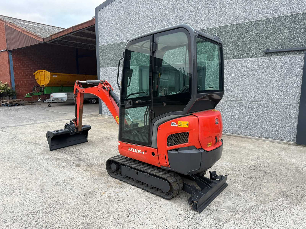 Kubota KX 016-4 - Minigravemaskine: billede 3 Kubota KX 016-4 - Minigravemaskine: billede 3