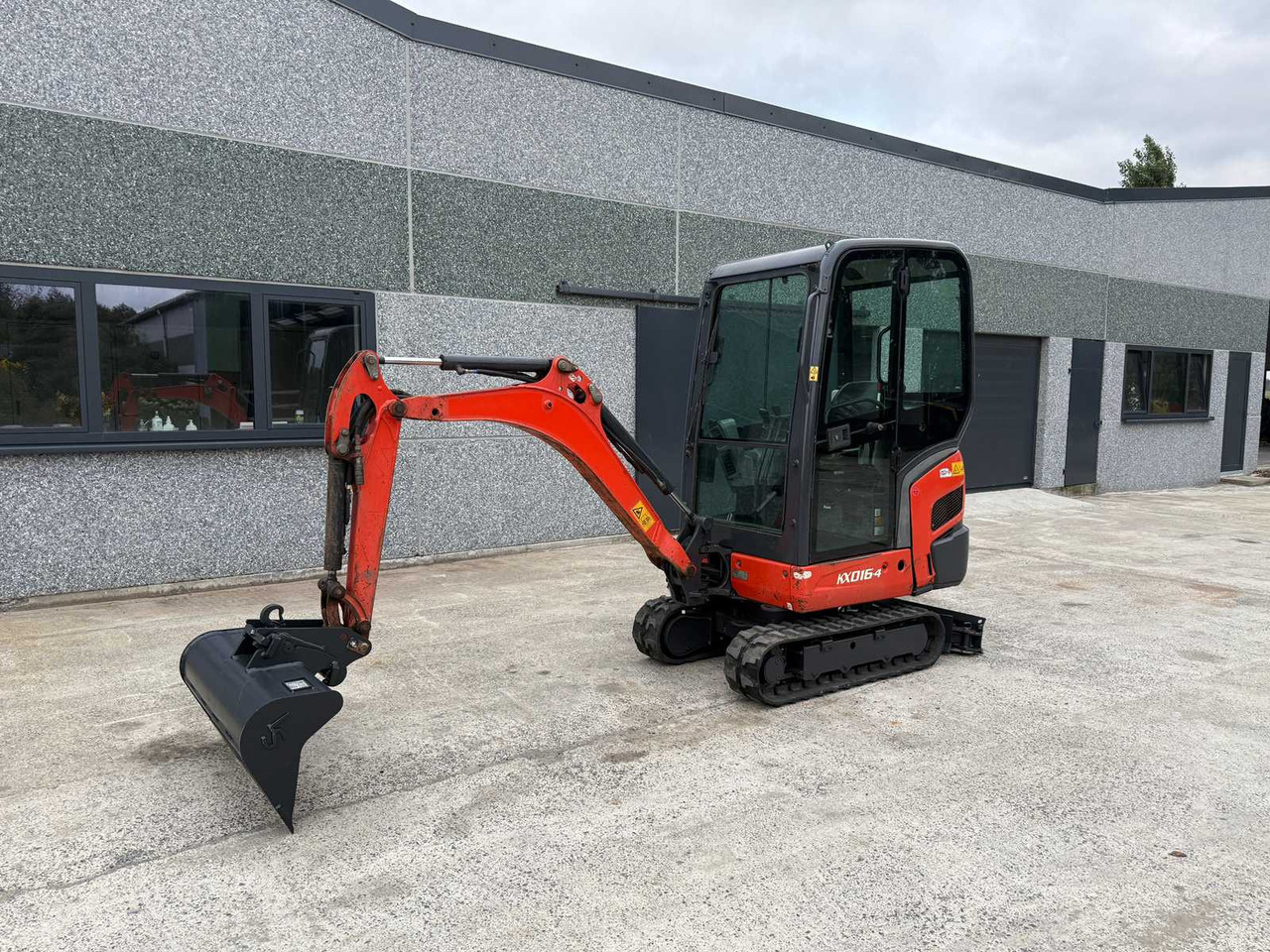 Kubota KX 016-4 - Minigravemaskine: billede 1 Kubota KX 016-4 - Minigravemaskine: billede 1