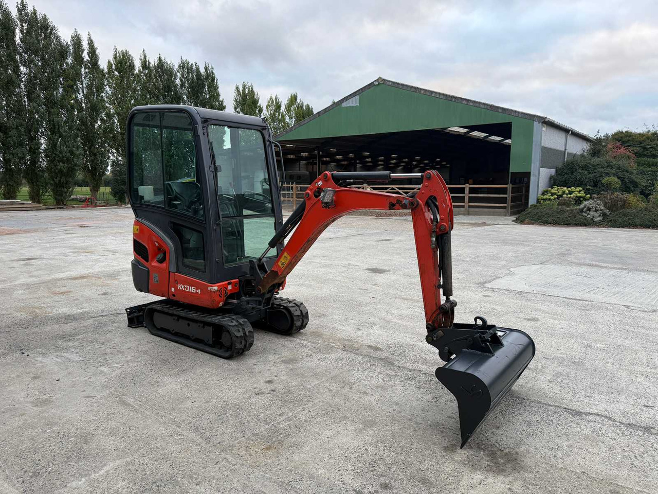 Kubota KX 016-4 - Minigravemaskine: billede 2 Kubota KX 016-4 - Minigravemaskine: billede 2
