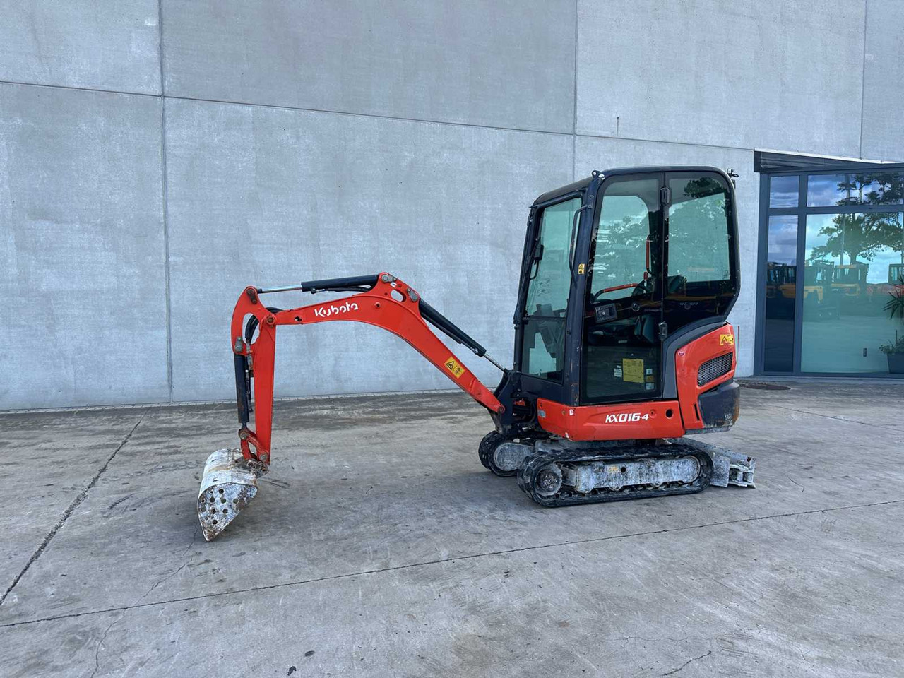 Kubota KX016-4 - Bæltegravemaskine: billede 1 Kubota KX016-4 - Bæltegravemaskine: billede 1