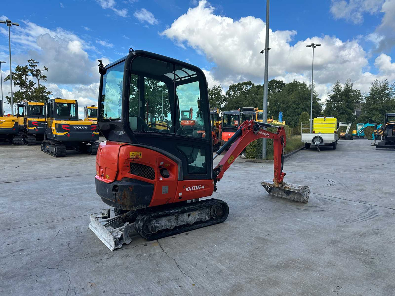 Kubota KX016-4 - Bæltegravemaskine: billede 4 Kubota KX016-4 - Bæltegravemaskine: billede 4