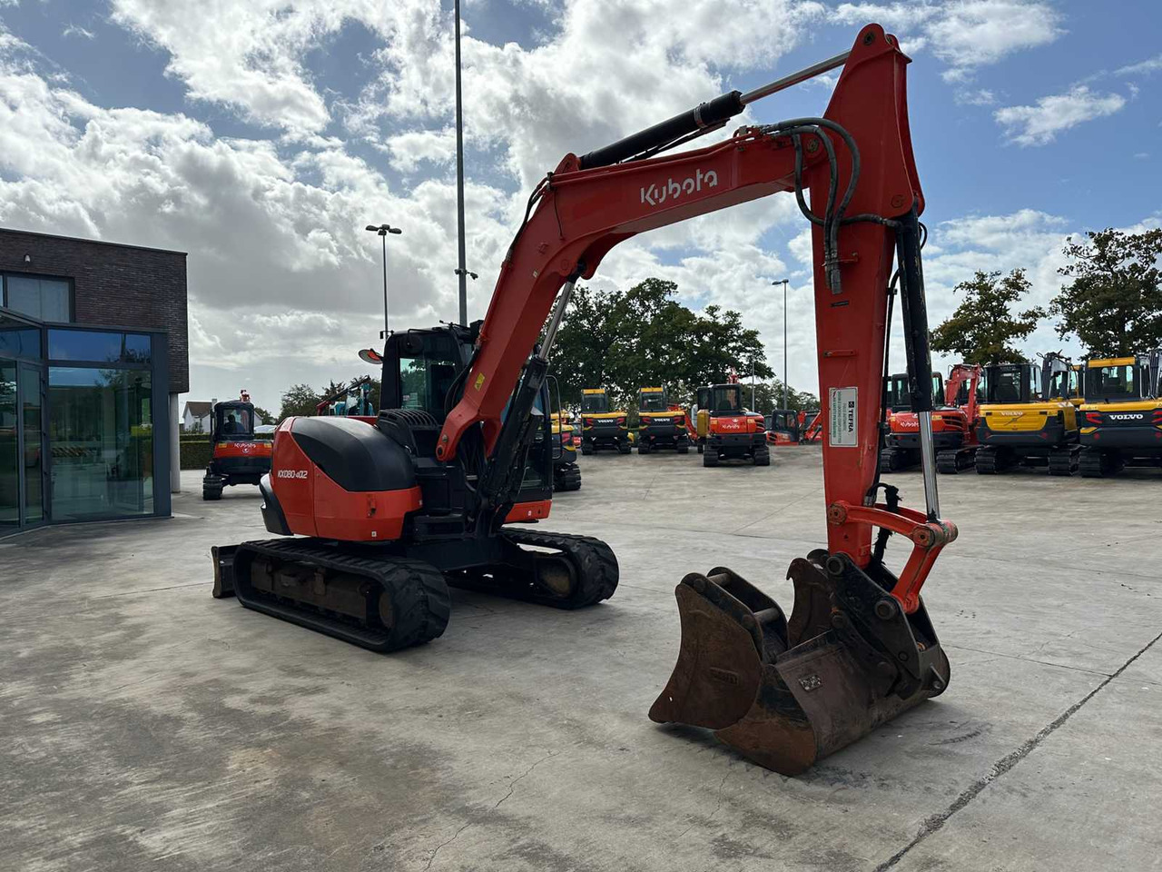 Kubota KX080 - Bæltegravemaskine: billede 3 Kubota KX080 - Bæltegravemaskine: billede 3