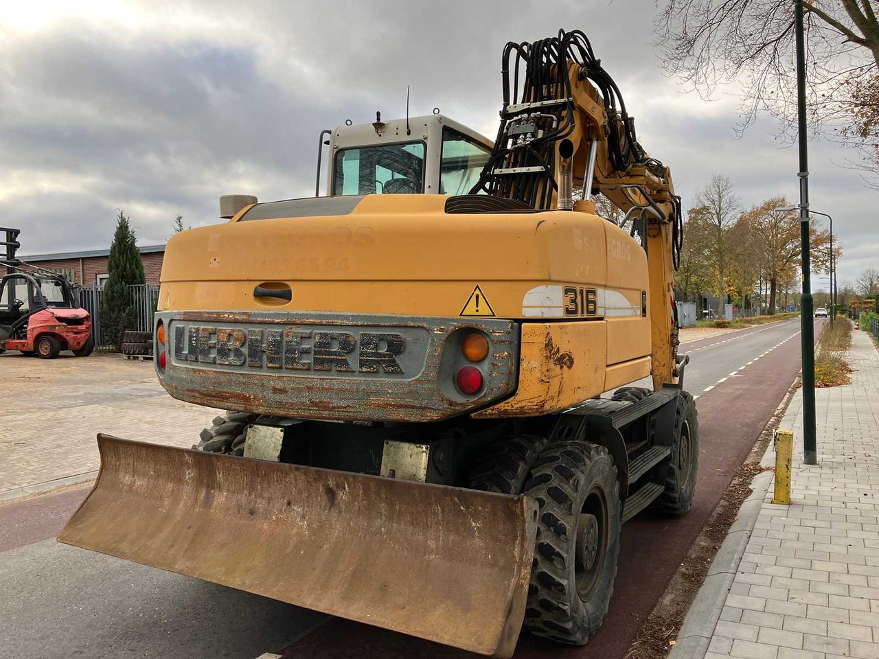 LIEBHERR - 2008 - A316 LITRONIC - WHEELED EXCAVATOR - Hjulgravemaskine: billede 5 LIEBHERR - 2008 - A316 LITRONIC - WHEELED EXCAVATOR - Hjulgravemaskine: billede 5