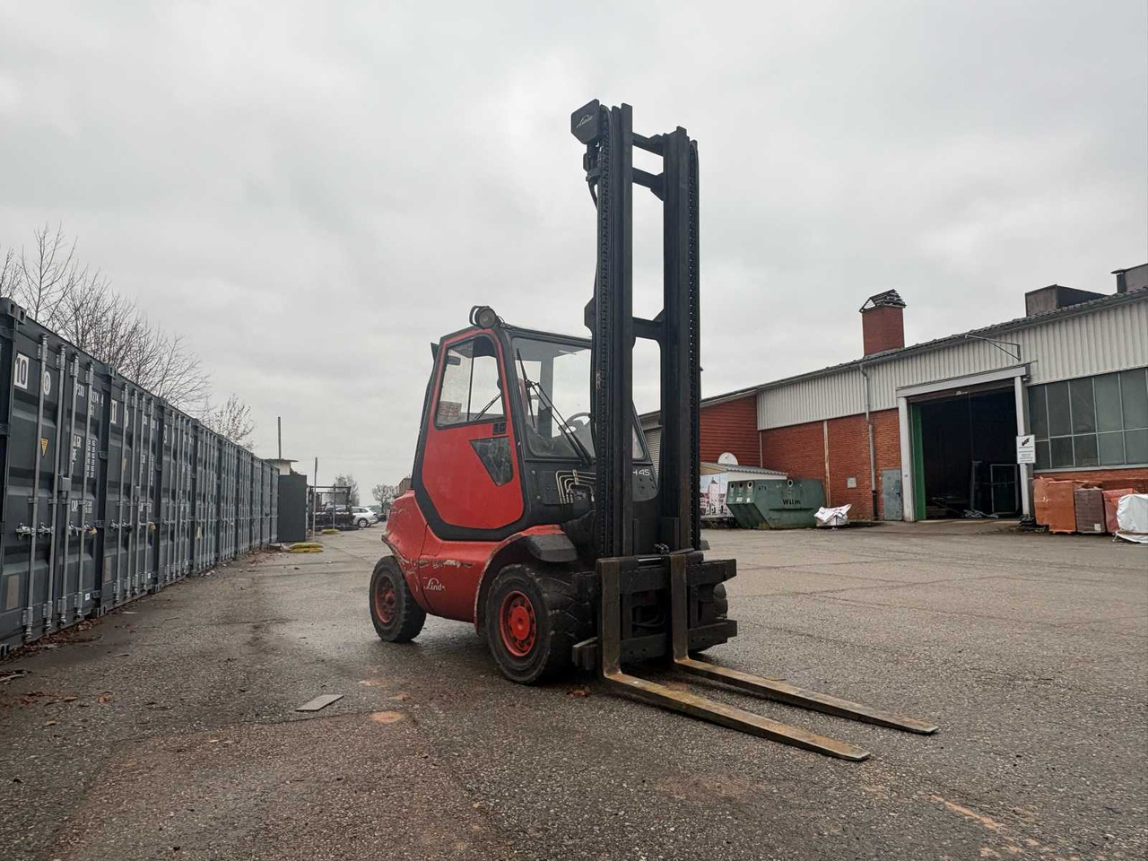 LINDE H80T-03 – FORKLIFT (2004) - Gaffeltruck: billede 3 LINDE H80T-03 – FORKLIFT (2004) - Gaffeltruck: billede 3