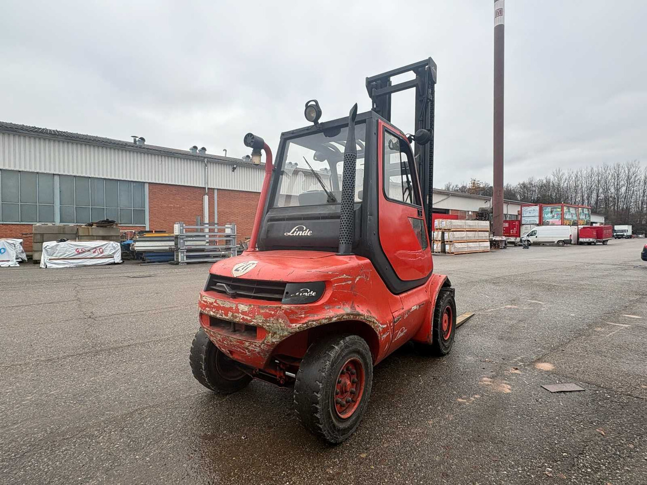 LINDE H80T-03 – FORKLIFT (2004) - Gaffeltruck: billede 5 LINDE H80T-03 – FORKLIFT (2004) - Gaffeltruck: billede 5