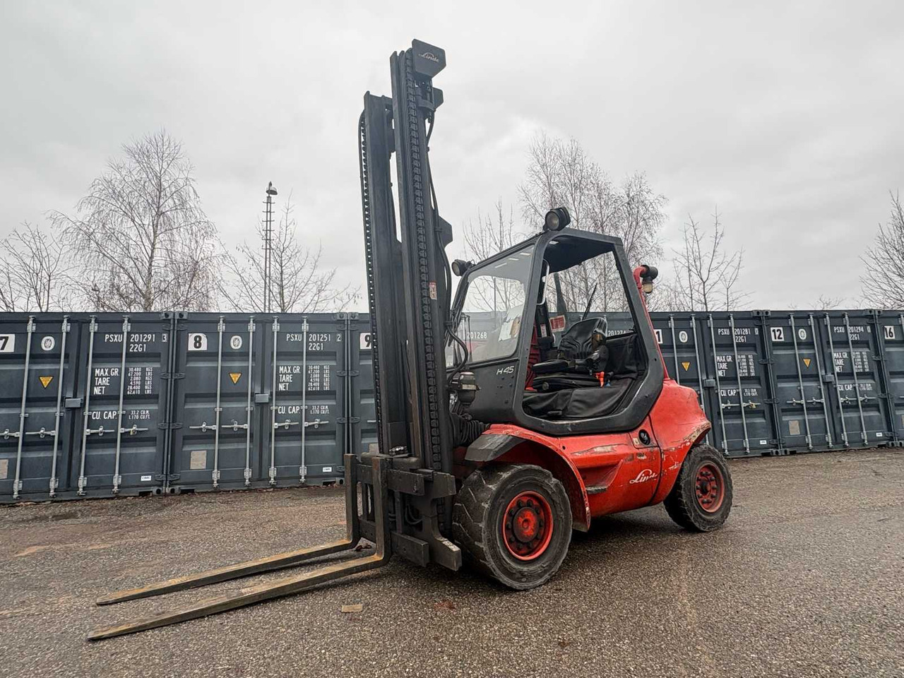 LINDE H80T-03 – FORKLIFT (2004) - Gaffeltruck: billede 1 LINDE H80T-03 – FORKLIFT (2004) - Gaffeltruck: billede 1
