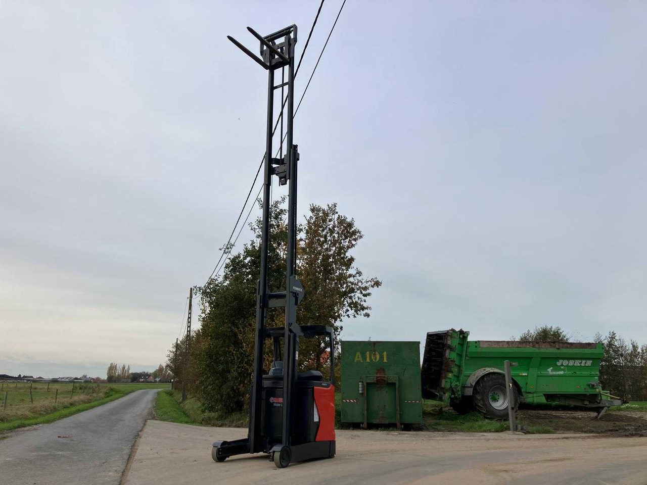 LINDE R14-01 REACH FORKLIFT TRUCK 2016 - Gaffeltruck: billede 2 LINDE R14-01 REACH FORKLIFT TRUCK 2016 - Gaffeltruck: billede 2