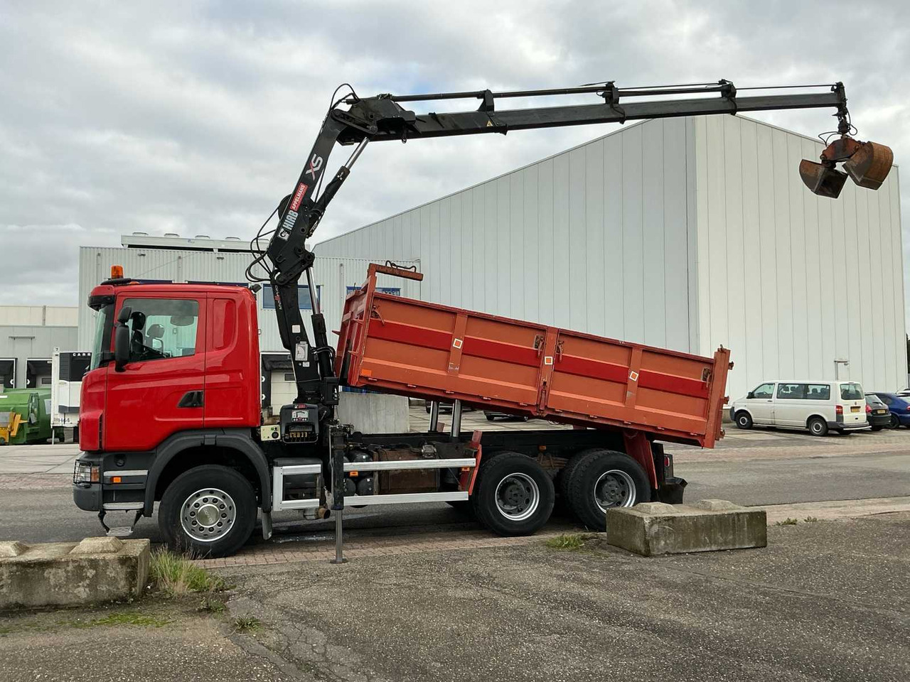 2009 SCANIA G420 TIPPER TRUCK WITH CRANE - Lastbil: billede 2 2009 SCANIA G420 TIPPER TRUCK WITH CRANE - Lastbil: billede 2