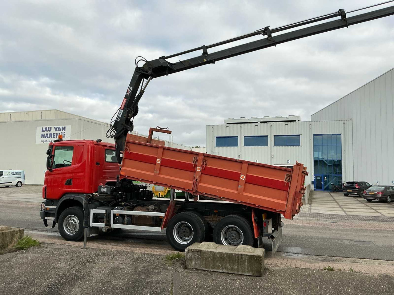2009 SCANIA G420 TIPPER TRUCK WITH CRANE - Lastbil: billede 3 2009 SCANIA G420 TIPPER TRUCK WITH CRANE - Lastbil: billede 3