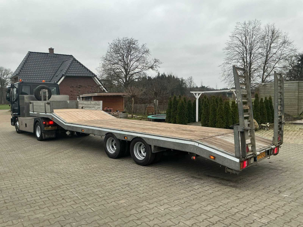 2010 IVECO EUROCARGO ML80E22 TRUCK WITH VELDHUIZEN P31-7A TRAILER 16 TONS - Lastbil: billede 3 2010 IVECO EUROCARGO ML80E22 TRUCK WITH VELDHUIZEN P31-7A TRAILER 16 TONS - Lastbil: billede 3