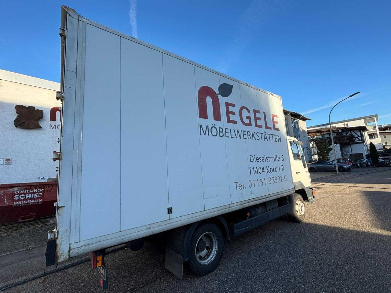 MAN 8-163 / L 2000 TRUCK WITH BOX - Lastbil: billede 4 MAN 8-163 / L 2000 TRUCK WITH BOX - Lastbil: billede 4