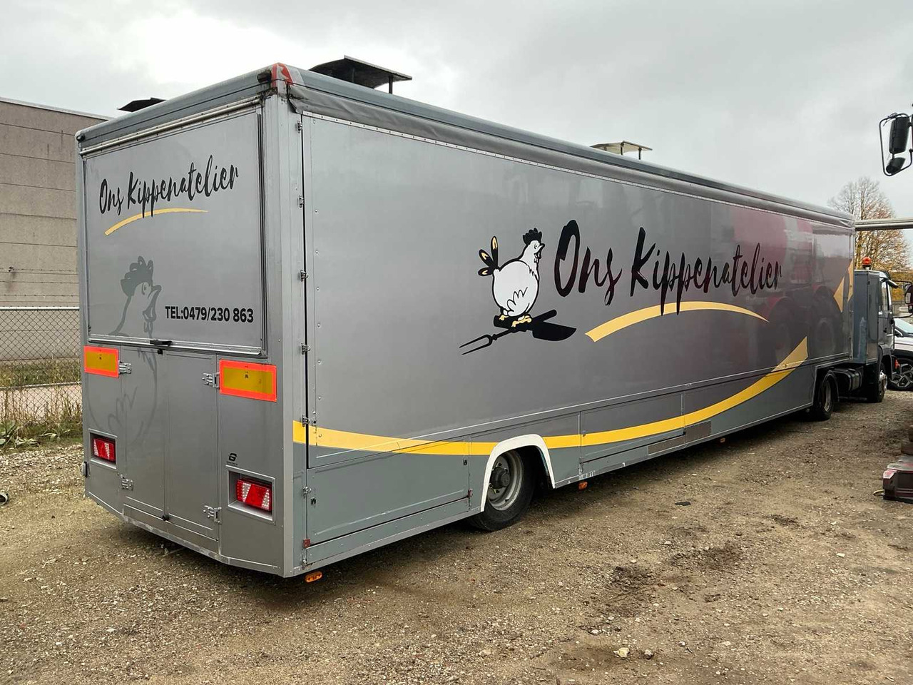 MAN 8-224 TRUCK WITH SEMI-TRAILER SALES - Lastbil: billede 2 MAN 8-224 TRUCK WITH SEMI-TRAILER SALES - Lastbil: billede 2