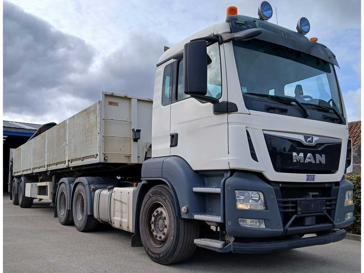 MAN TGS WITH KWB TRAILER AND HIAB XS LOADER CRANE - 2017 - Lastbil: billede 3 MAN TGS WITH KWB TRAILER AND HIAB XS LOADER CRANE - 2017 - Lastbil: billede 3