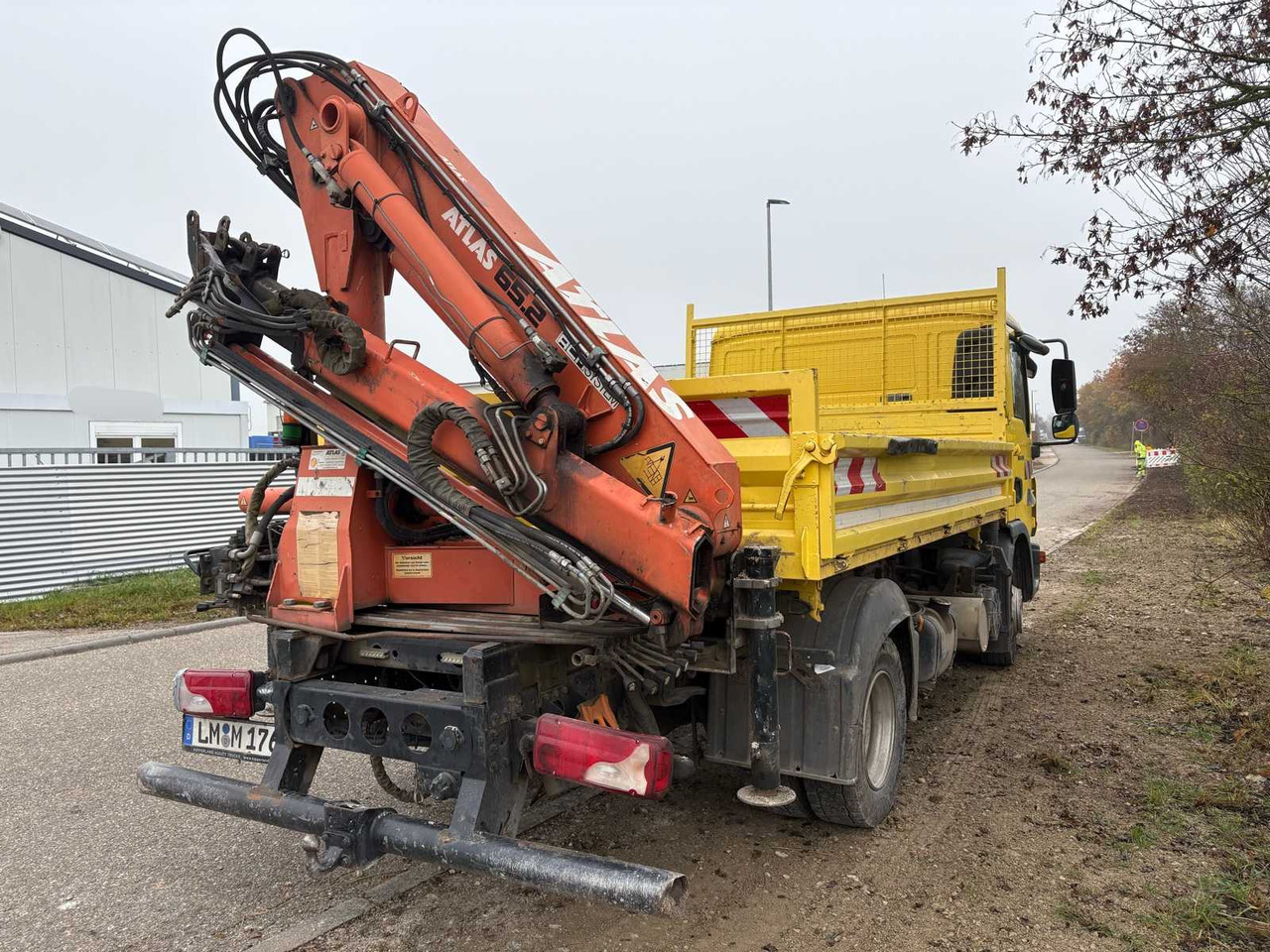 Mini Tipvogn MAN / ATLAS TRUCK TIPPER WITH LOADING CRANE: billede 6 Mini Tipvogn MAN / ATLAS TRUCK TIPPER WITH LOADING CRANE: billede 6