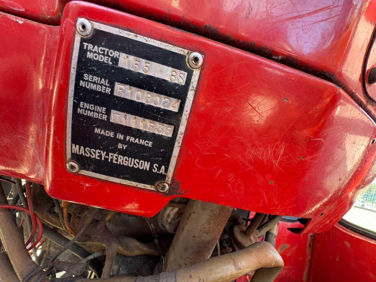 Traktor Massey ferguson 155: billede 50