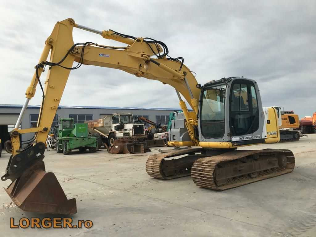 NEW HOLLAND E 145 CRAWLER EXCAVATOR - Gravemaskine: billede 1 NEW HOLLAND E 145 CRAWLER EXCAVATOR - Gravemaskine: billede 1
