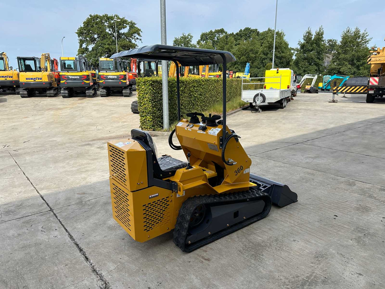 NEWRICK - 2025 - SI360 - SKID STEER LOADER - Skridstyret minilæsser på bånd: billede 4 NEWRICK - 2025 - SI360 - SKID STEER LOADER - Skridstyret minilæsser på bånd: billede 4