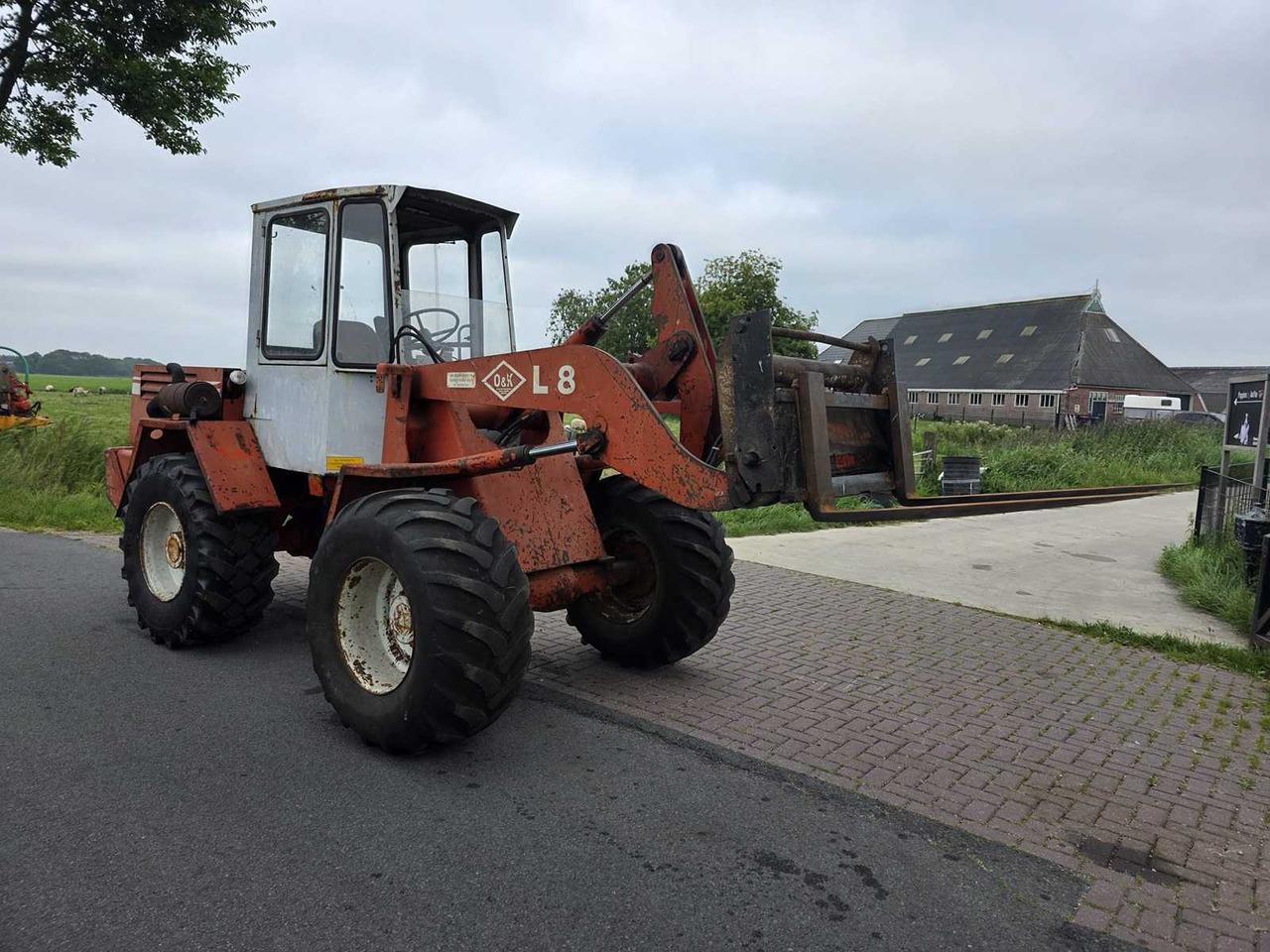 O&k L8 - Gummihjulslæsser: billede 5 O&k L8 - Gummihjulslæsser: billede 5