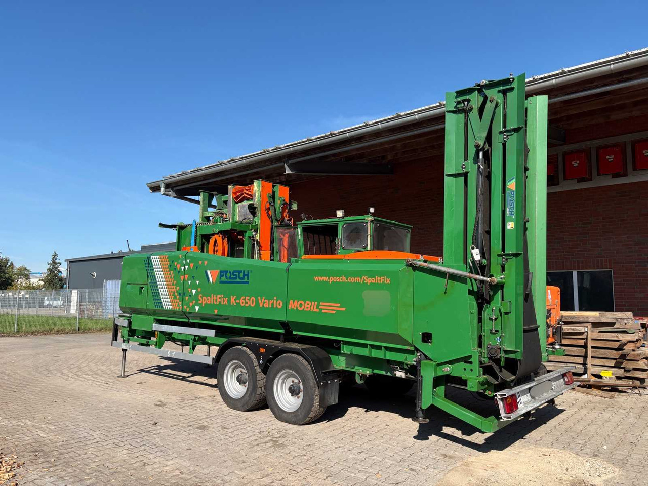 Posch Gesellschaft m.b.H. SpaltFix K-650 Vario Mobil - Brændekløver: billede 2 Posch Gesellschaft m.b.H. SpaltFix K-650 Vario Mobil - Brændekløver: billede 2