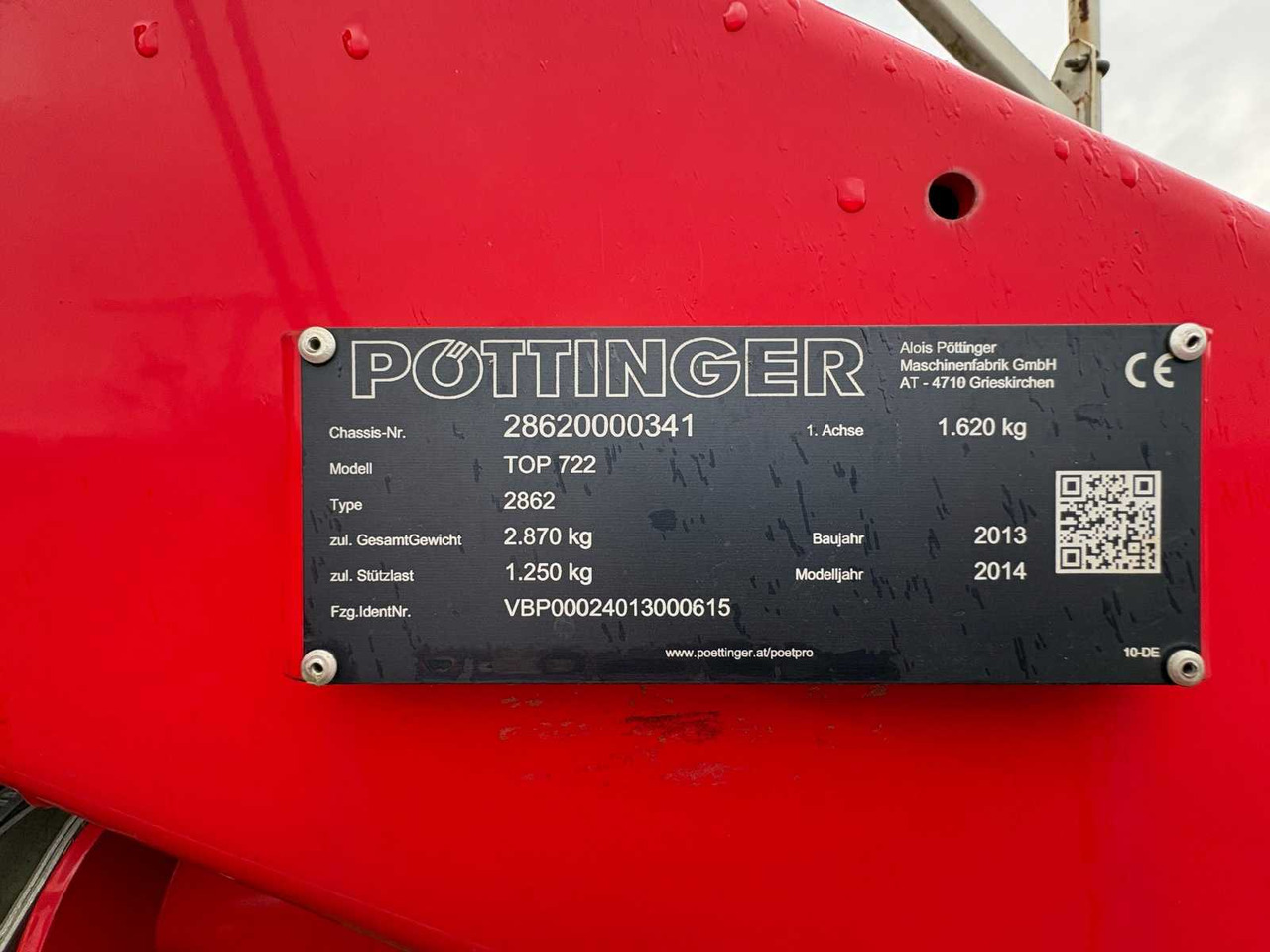 Pöttinger TOP 722 - Høstmaskine: billede 4 Pöttinger TOP 722 - Høstmaskine: billede 4