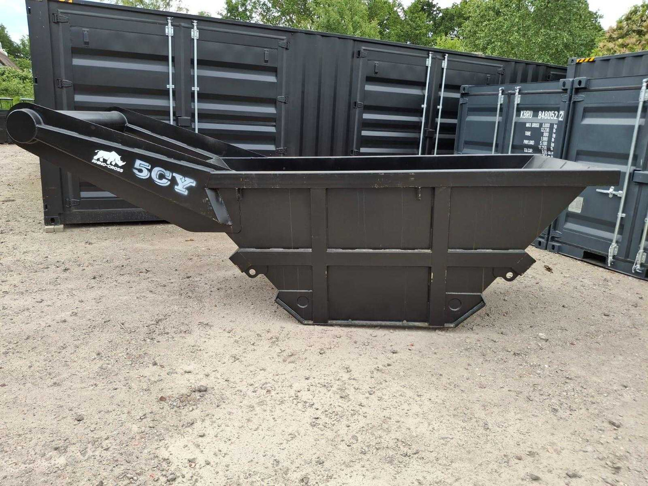 Rhino-cross 5 kuub - Liftdumpercontainer: billede 1 Rhino-cross 5 kuub - Liftdumpercontainer: billede 1