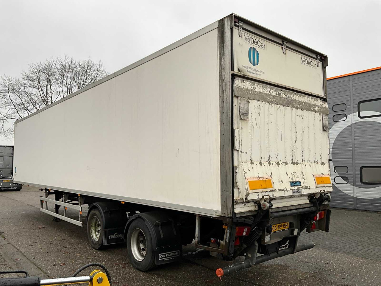 2001 TRACON TOS1220 CLOSED SEMI-TRAILER OG-89-RH - Sættevogn: billede 3 2001 TRACON TOS1220 CLOSED SEMI-TRAILER OG-89-RH - Sættevogn: billede 3