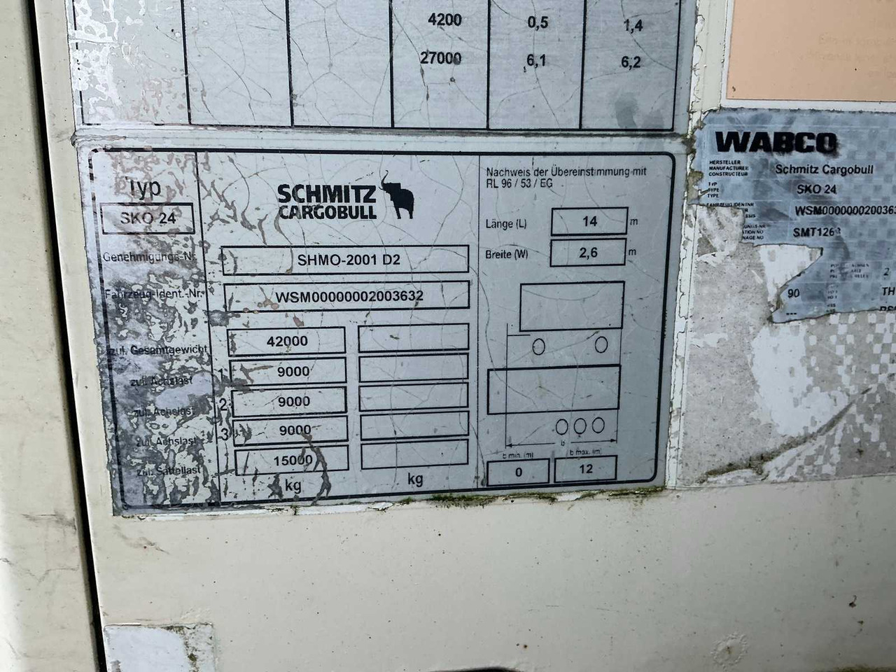 Sættevogn 2007 SCHMITZ SKO24 CONDITIONED SEMI-TRAILER: billede 12