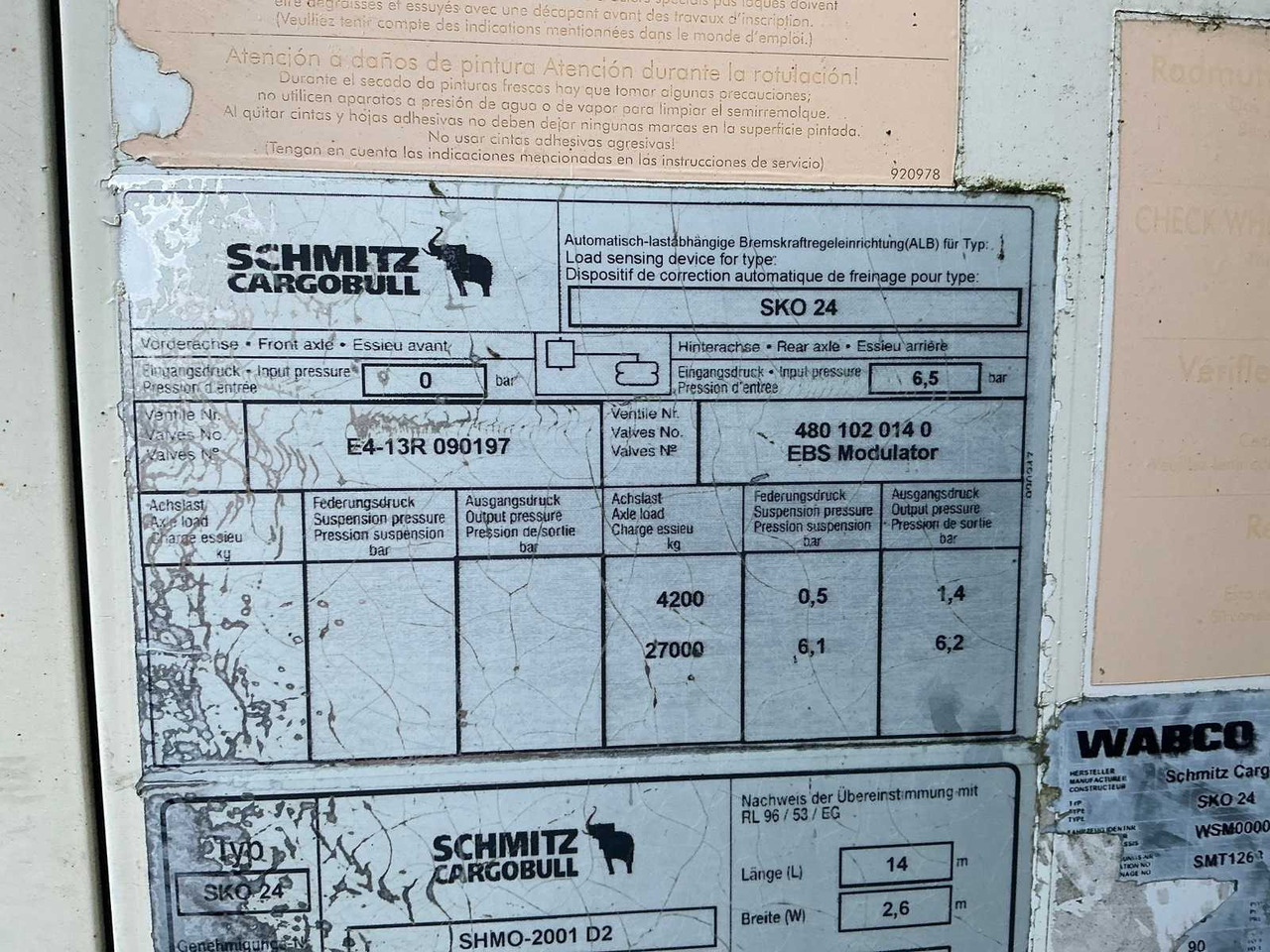 Sættevogn 2007 SCHMITZ SKO24 CONDITIONED SEMI-TRAILER: billede 11