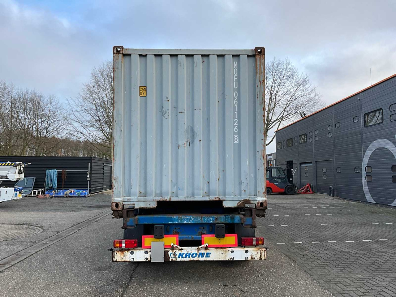 2008 KRONE SD27 CONTAINER CHASSIS WITH 40FT CONTAINER - Sættevogn: billede 4 2008 KRONE SD27 CONTAINER CHASSIS WITH 40FT CONTAINER - Sættevogn: billede 4