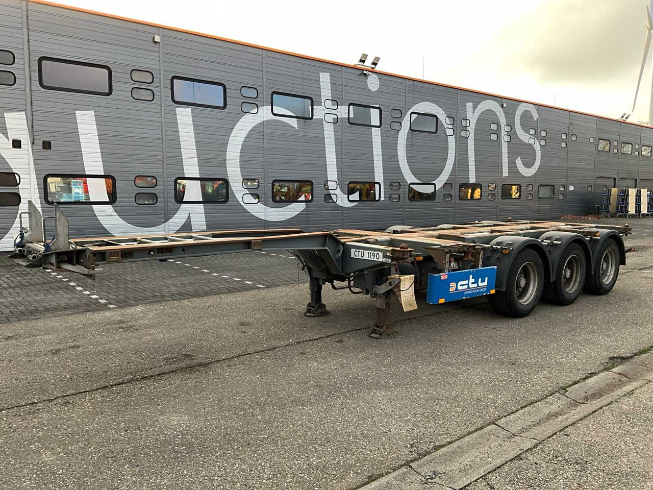 2008 PACTON TXC343 CONTAINER CHASSIS OK-68-HS - Sættevogn: billede 1 2008 PACTON TXC343 CONTAINER CHASSIS OK-68-HS - Sættevogn: billede 1