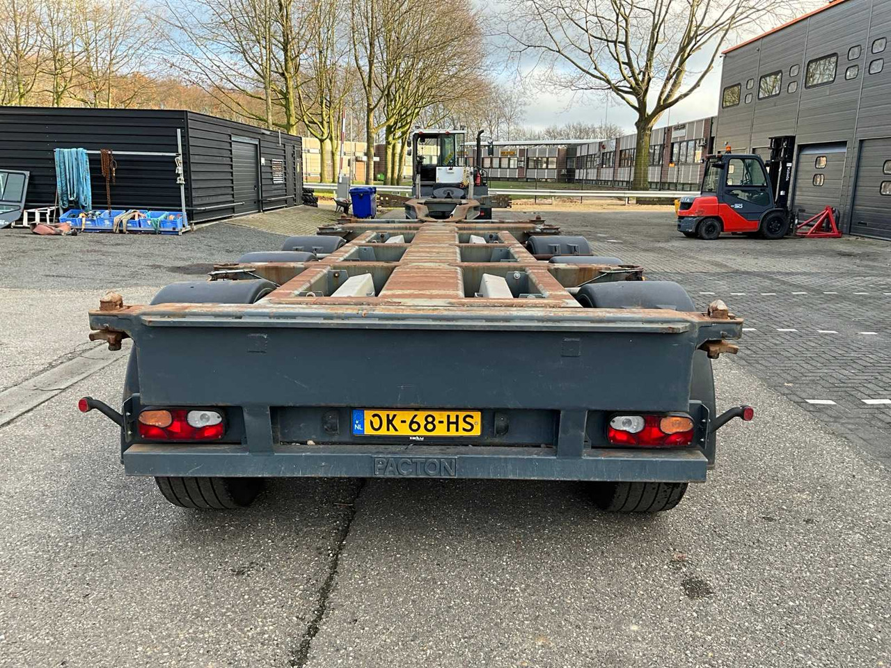 2008 PACTON TXC343 CONTAINER CHASSIS OK-68-HS - Sættevogn: billede 4 2008 PACTON TXC343 CONTAINER CHASSIS OK-68-HS - Sættevogn: billede 4