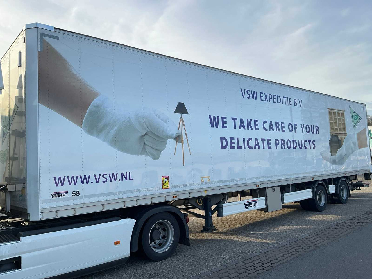 2022 TALSON DISTRI F1520 SEMI-TRAILER - Sættevogn: billede 1 2022 TALSON DISTRI F1520 SEMI-TRAILER - Sættevogn: billede 1