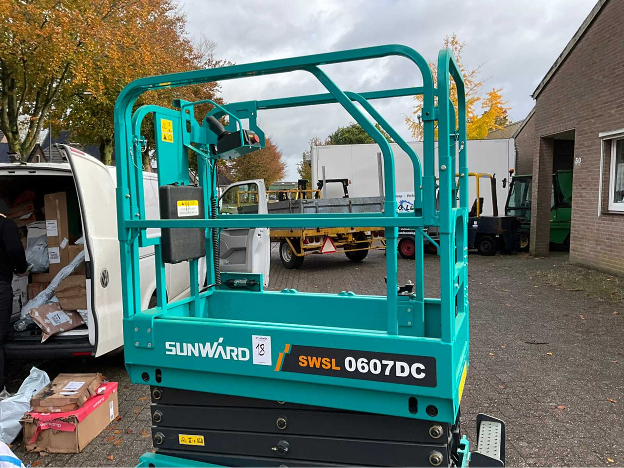 Sunward SUNWARD SWSL 0607 DC SCISSOR LIFT - Lift: billede 5 Sunward SUNWARD SWSL 0607 DC SCISSOR LIFT - Lift: billede 5