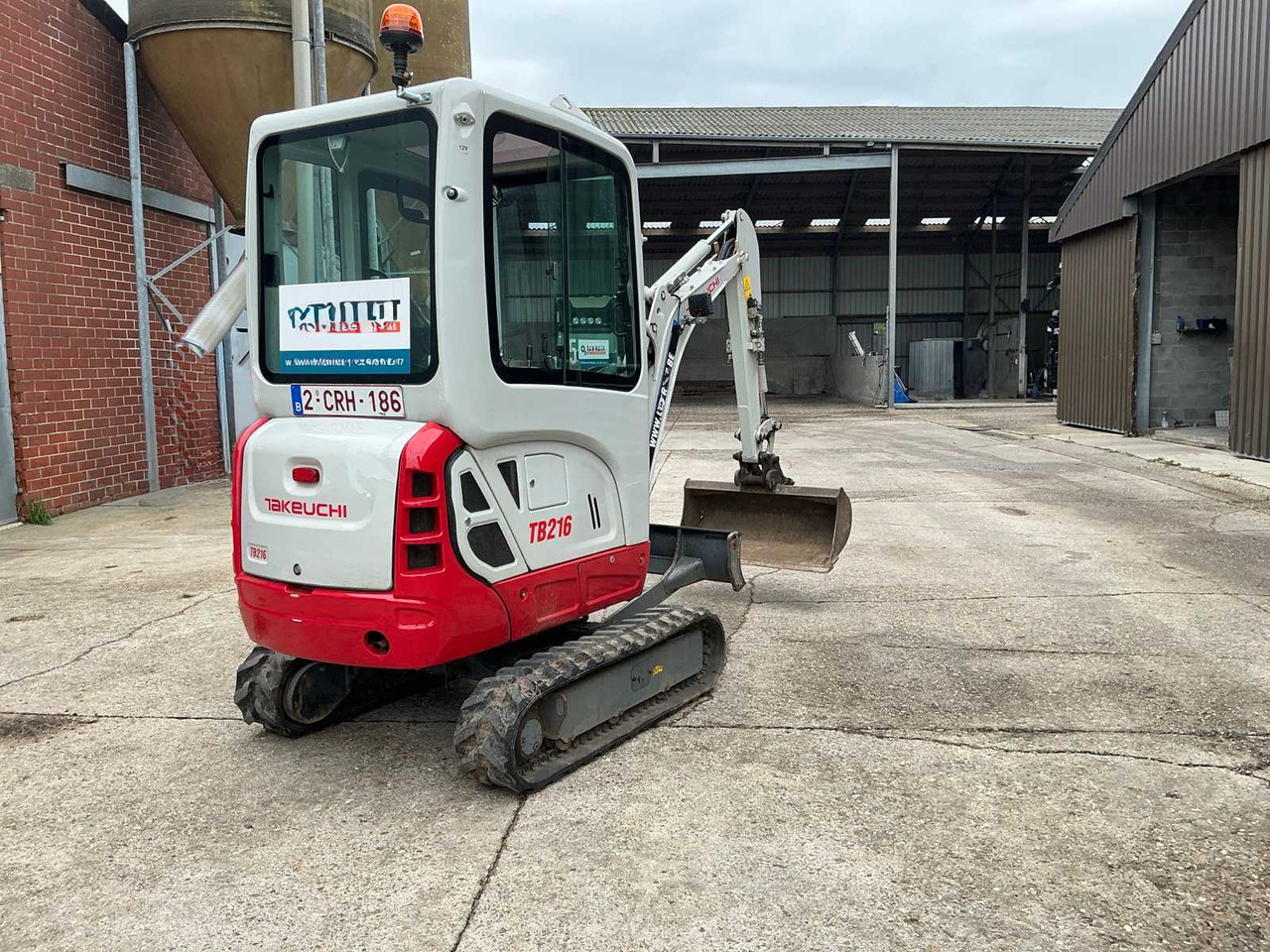 Takeuchi TB216 - Minigravemaskine: billede 5 Takeuchi TB216 - Minigravemaskine: billede 5
