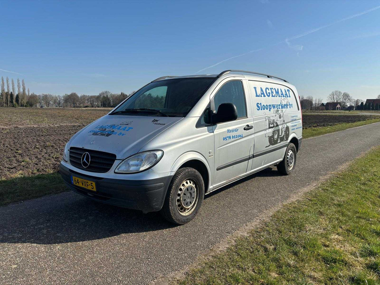 MERCEDES-BENZ - VITO - 109 CDI 320 L.HD AM. - COMMERCIAL VEHICLE - 2008 - 64-VXF-5 - Varebil: billede 1 MERCEDES-BENZ - VITO - 109 CDI 320 L.HD AM. - COMMERCIAL VEHICLE - 2008 - 64-VXF-5 - Varebil: billede 1