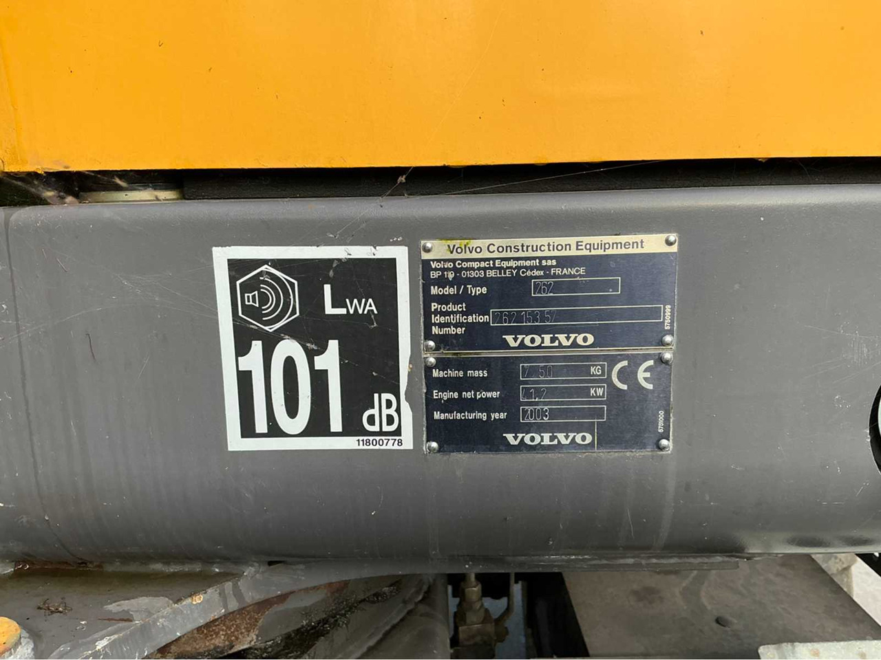 Volvo EW70 - Hjulgravemaskine: billede 2 Volvo EW70 - Hjulgravemaskine: billede 2
