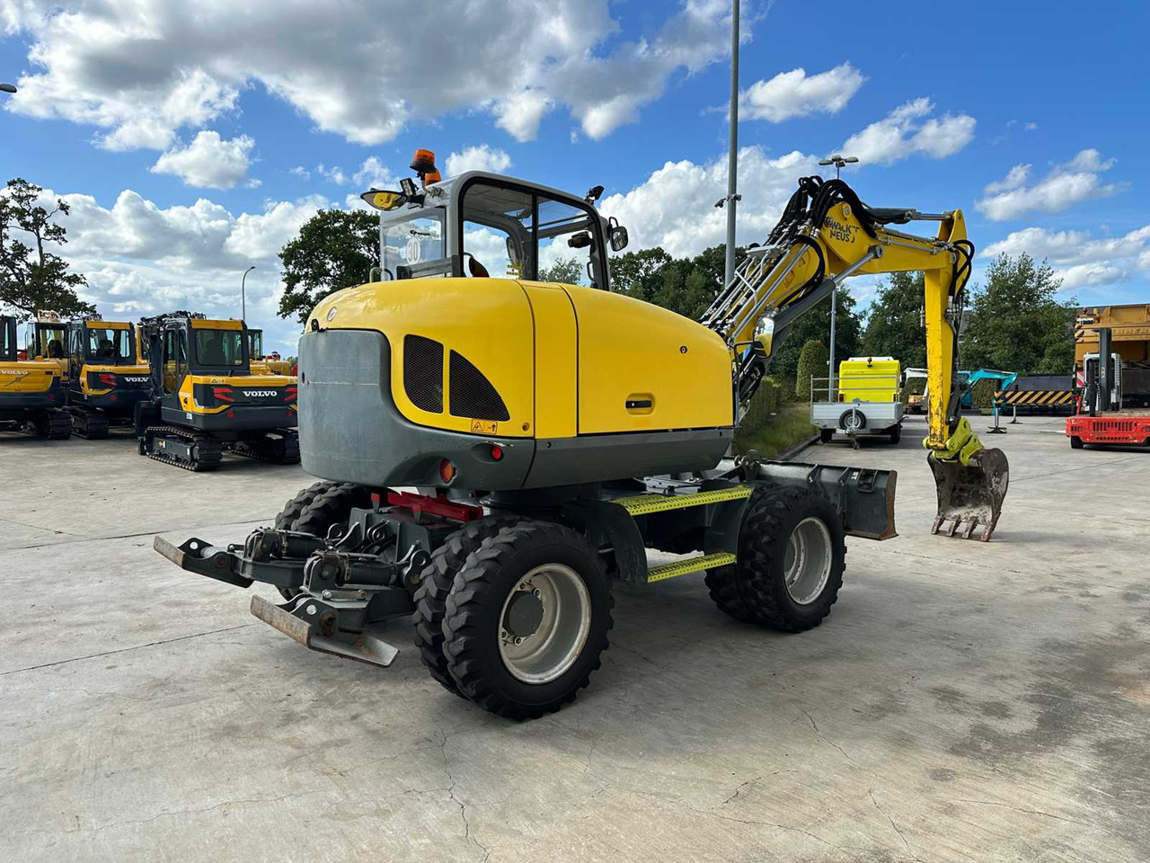 WACKER NEUSON - 2019 - EW100 - WHEELED EXCAVATOR - Hjulgravemaskine: billede 4 WACKER NEUSON - 2019 - EW100 - WHEELED EXCAVATOR - Hjulgravemaskine: billede 4