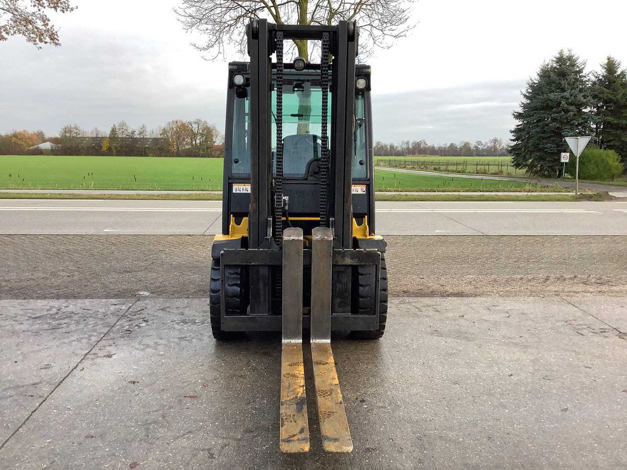 YALE - 2014 - GDP55VX V2514 - FORKLIFT - Gaffeltruck: billede 3 YALE - 2014 - GDP55VX V2514 - FORKLIFT - Gaffeltruck: billede 3