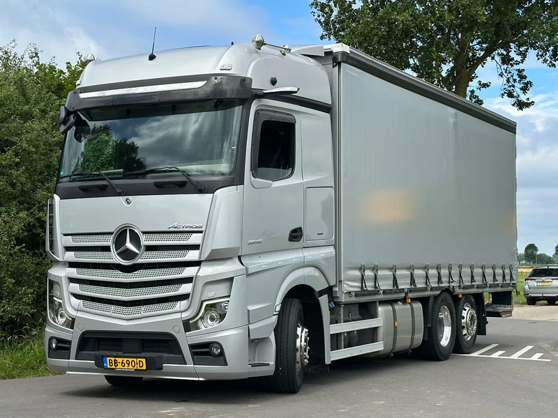 Mercedes-Benz Actros ACTROS 2545LL EURO6. 2021. Schuifzeil Bakwagen met Laadklep. - Lastbil med presenning: billede 1 Mercedes-Benz Actros ACTROS 2545LL EURO6. 2021. Schuifzeil Bakwagen met Laadklep. - Lastbil med presenning: billede 1