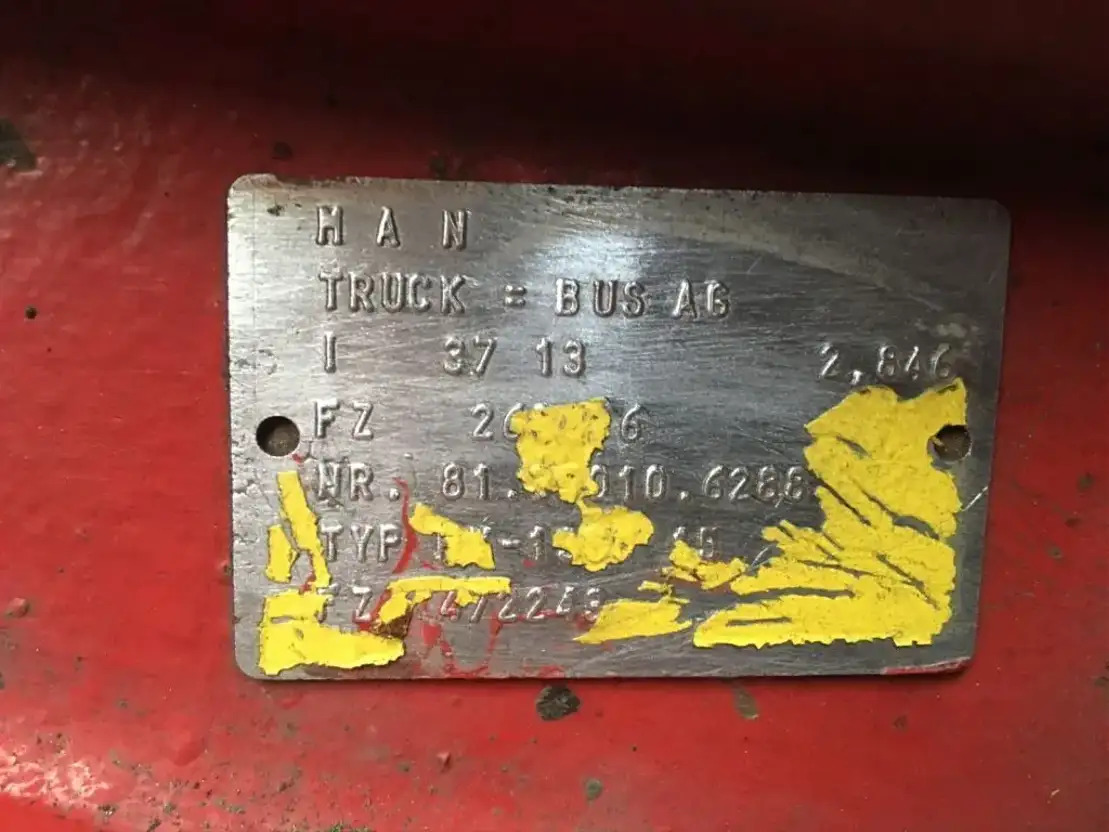 MAN A chteras HY-1350-15 - Bagaksel for Lastbil: billede 2 MAN A chteras HY-1350-15 - Bagaksel for Lastbil: billede 2