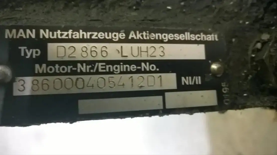 MAN Short block - Motor for Lastbil: billede 4 MAN Short block - Motor for Lastbil: billede 4