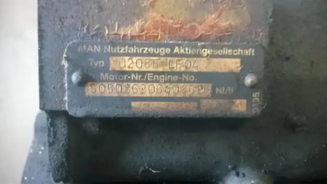 MAN Short blok D2066 LF04 - Motor for Lastbil: billede 4 MAN Short blok D2066 LF04 - Motor for Lastbil: billede 4