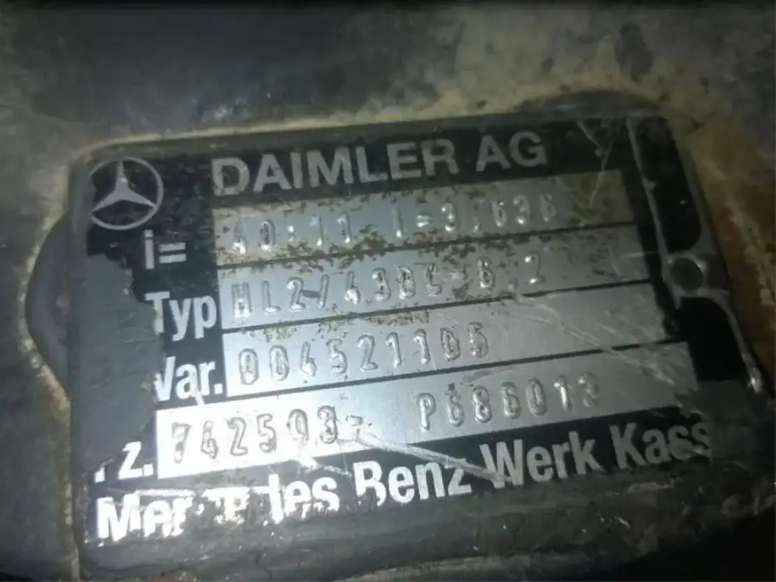 Mercedes-Benz Achteras Atego - Bagaksel for Lastbil: billede 2 Mercedes-Benz Achteras Atego - Bagaksel for Lastbil: billede 2