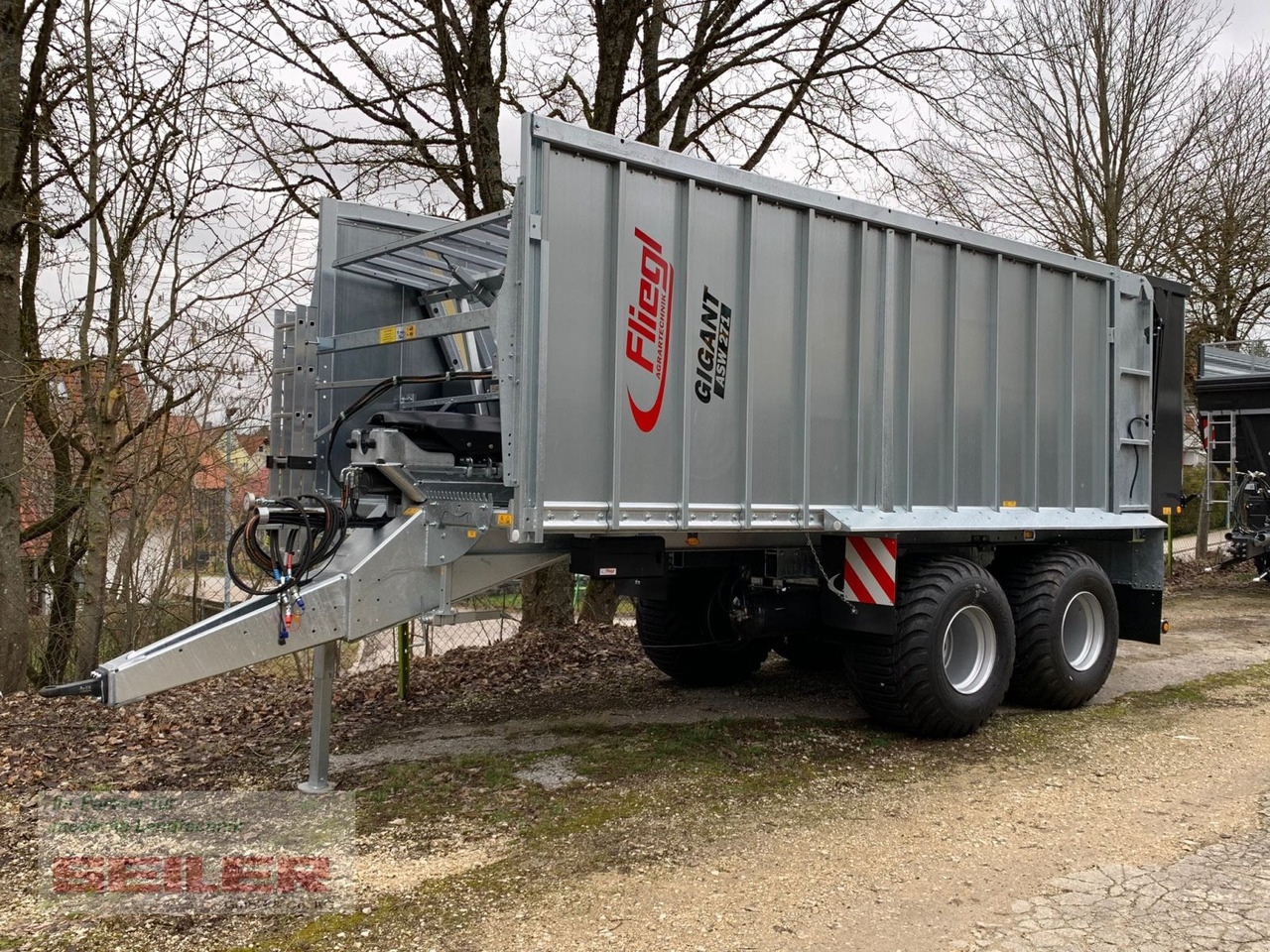 Fliegl ASW 271 C FOX Lenkachse 22,5" 35m³ - Snittevogn: billede 1 Fliegl ASW 271 C FOX Lenkachse 22,5" 35m³ - Snittevogn: billede 1
