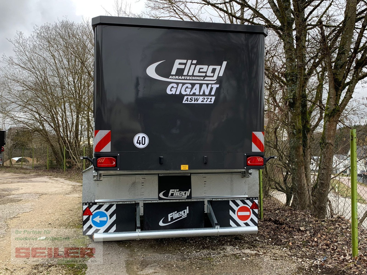 Fliegl ASW 271 C FOX Lenkachse 22,5" 35m³ - Snittevogn: billede 3 Fliegl ASW 271 C FOX Lenkachse 22,5" 35m³ - Snittevogn: billede 3